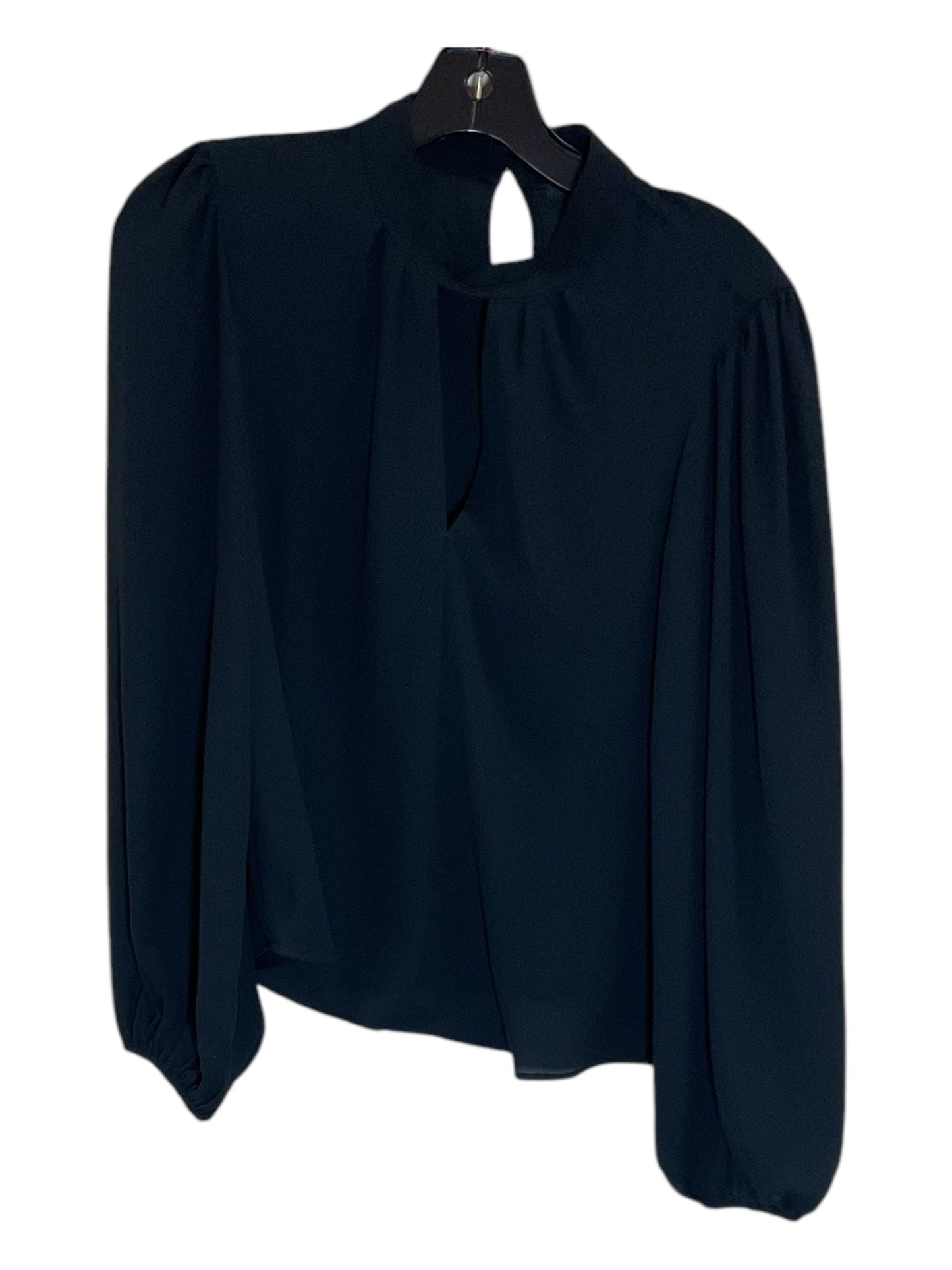 Top Long Sleeve By Banana Republic In Black, Size: M