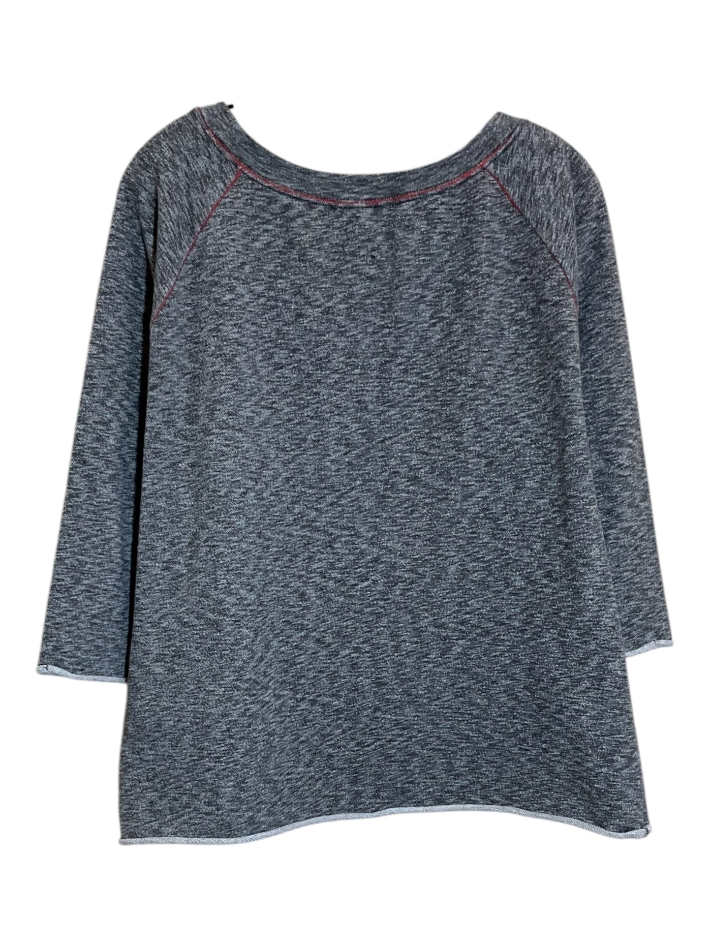 Sweatshirt Crewneck By Gap In Grey, Size: Xl