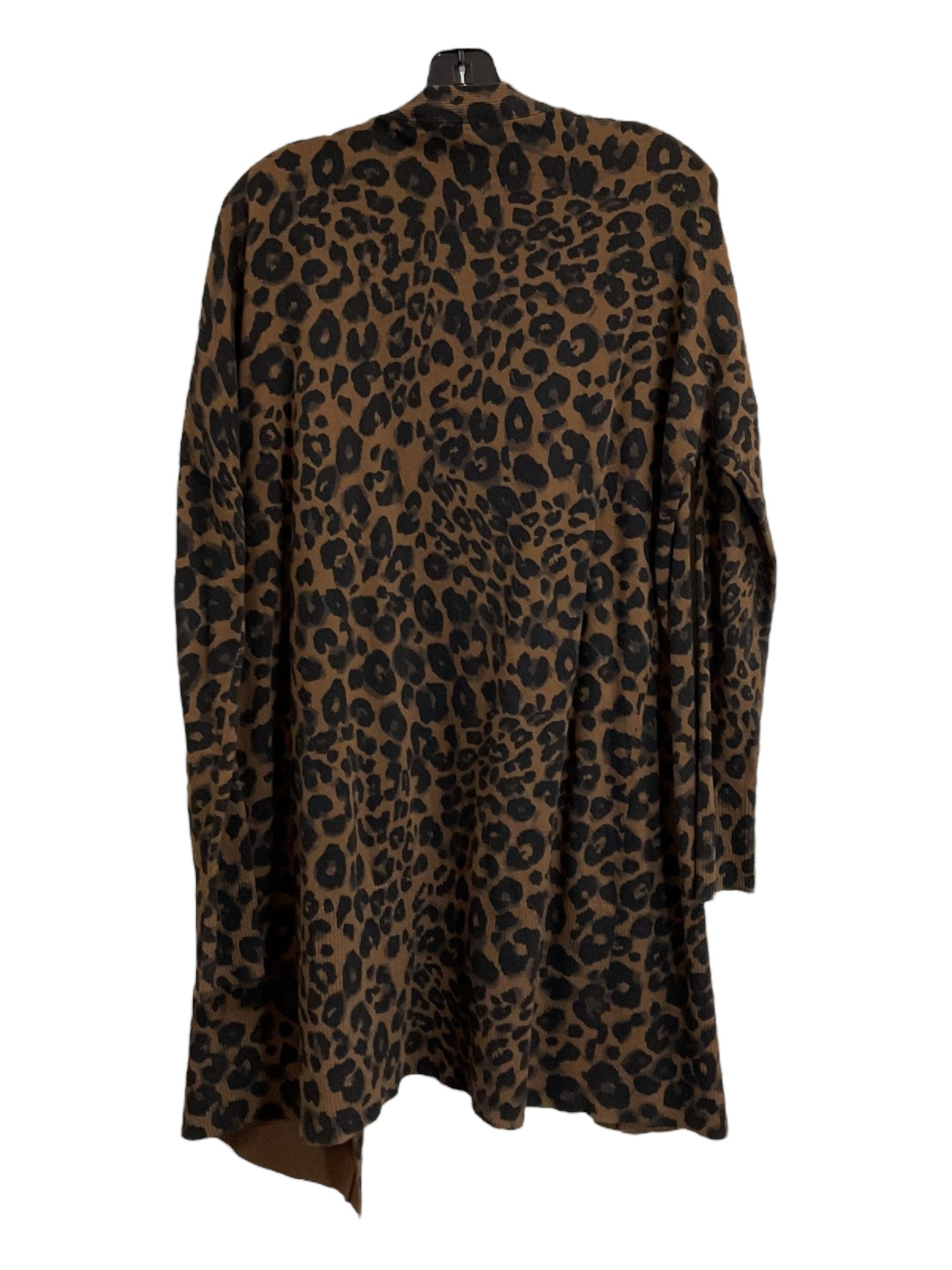 Sweater Cardigan By Sanctuary In Animal Print, Size: M