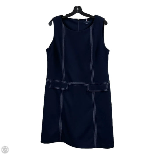 Dress Work By Tommy Hilfiger In Navy, Size: L