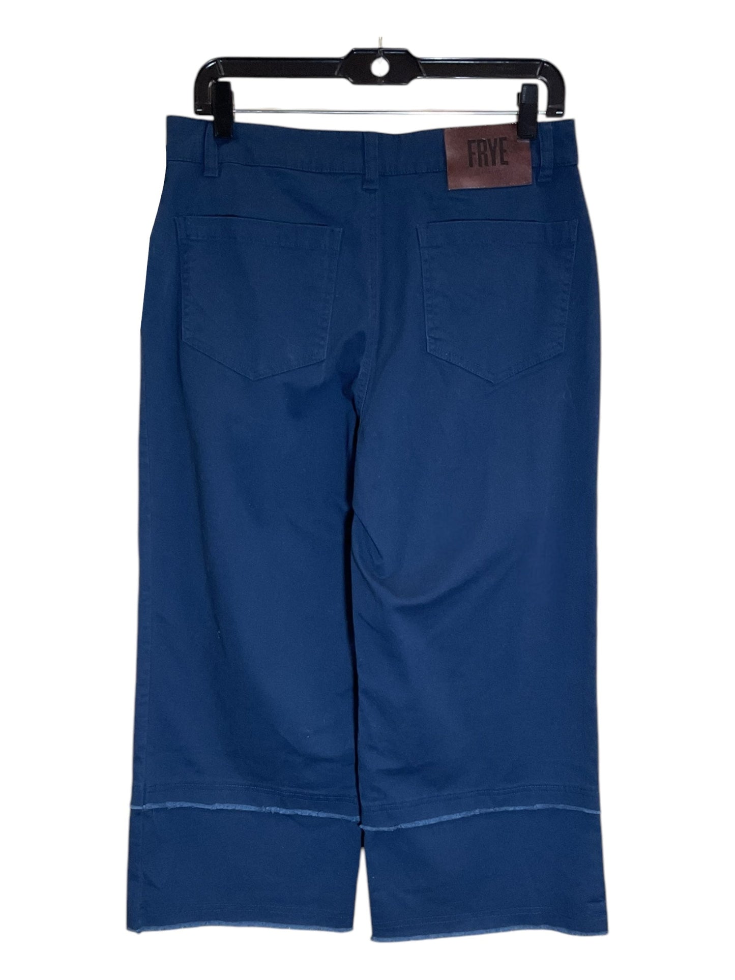 Pants Cropped By Frye In Blue, Size: 10