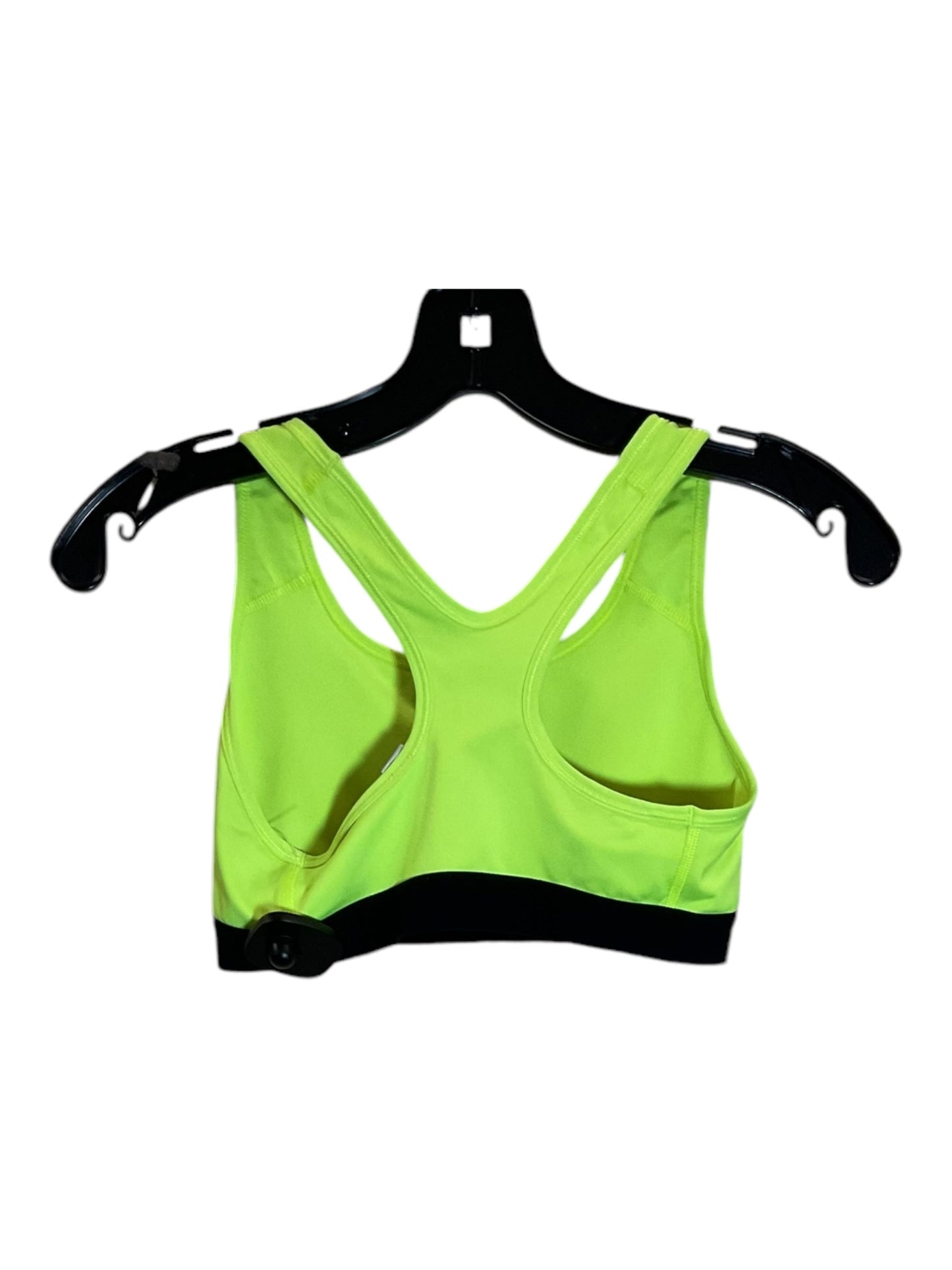 Athletic Bra By Nike In Yellow, Size: S