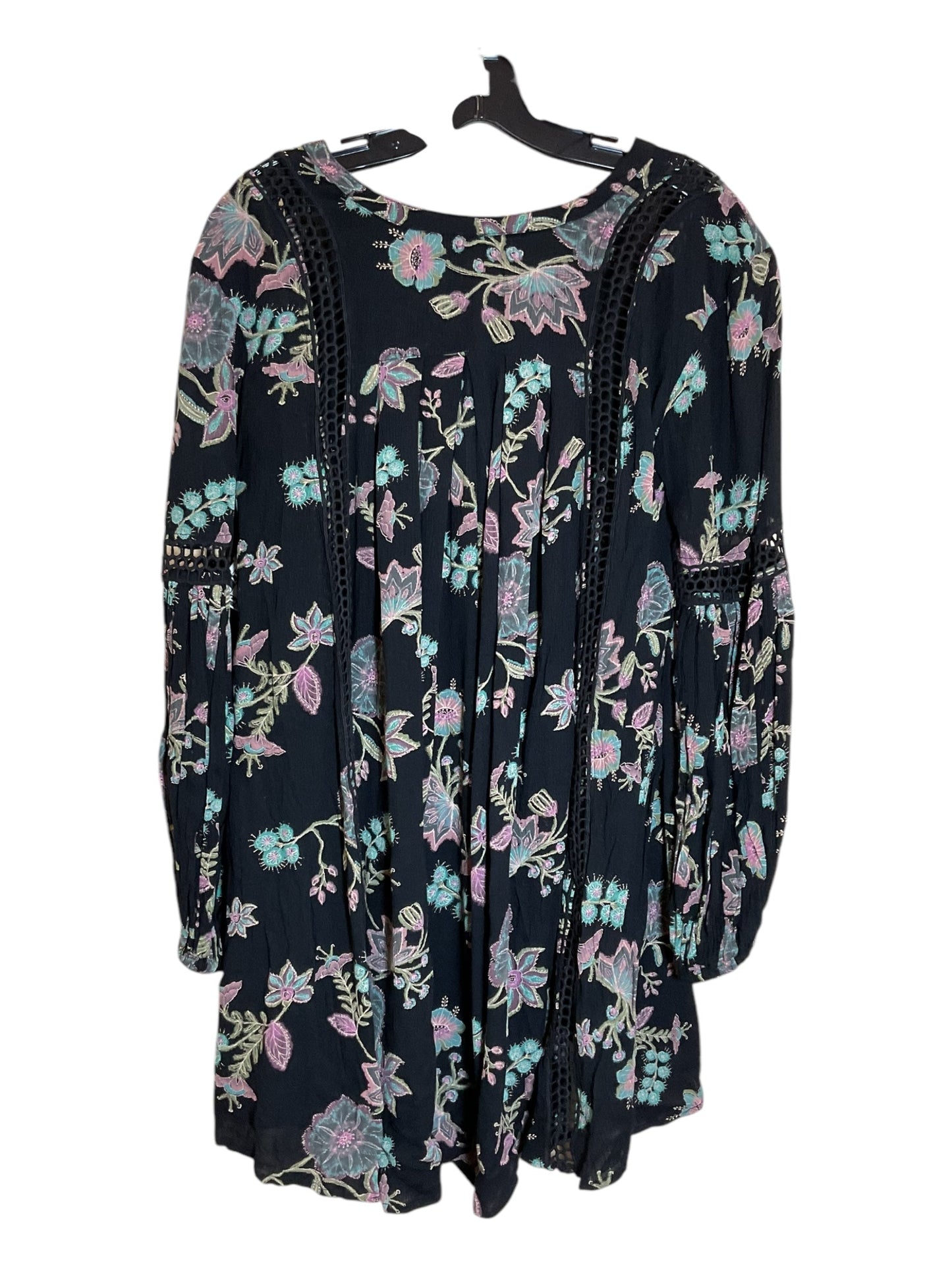 Tunic Long Sleeve By Free People In Black, Size: S