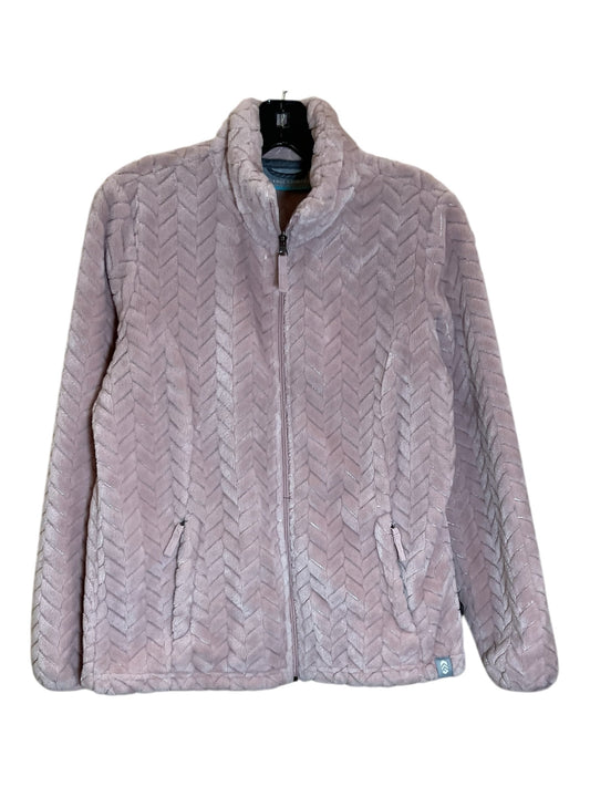 Jacket Fleece By Free Country In Pink, Size: M