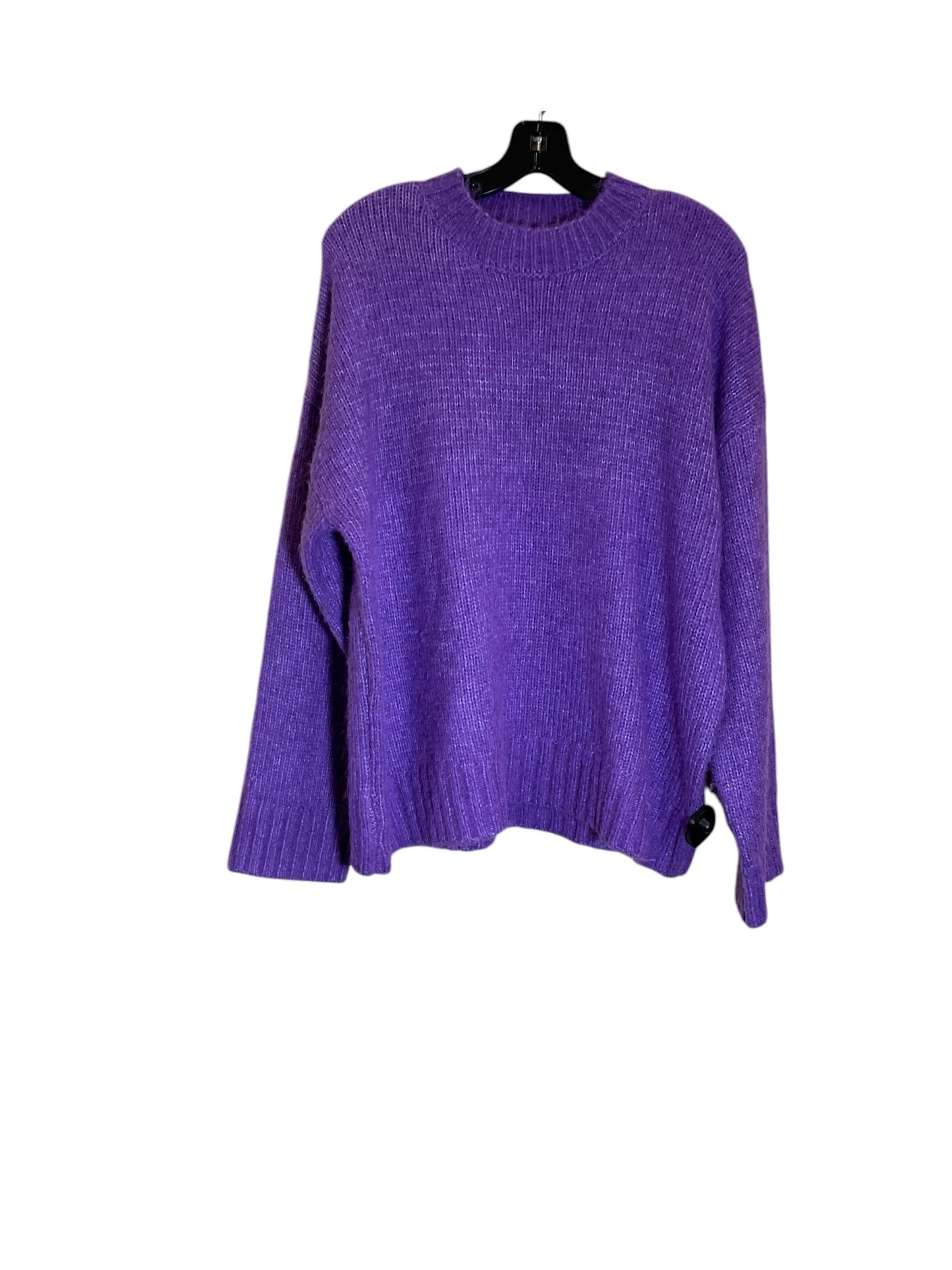 Sweater By Top Shop In Purple, Size: L