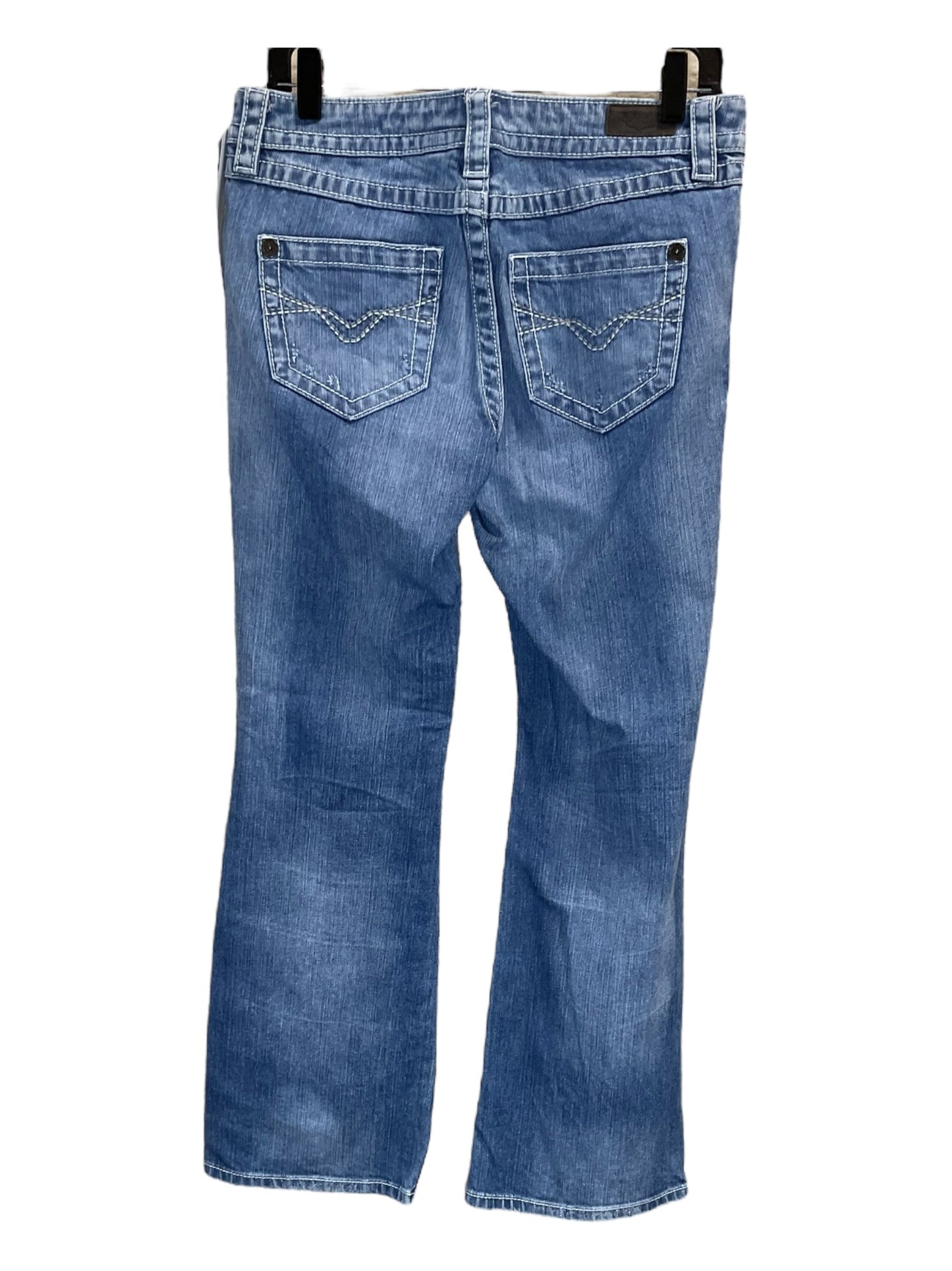 Jeans Boot Cut By Harley Davidson In Blue Denim, Size: 8p