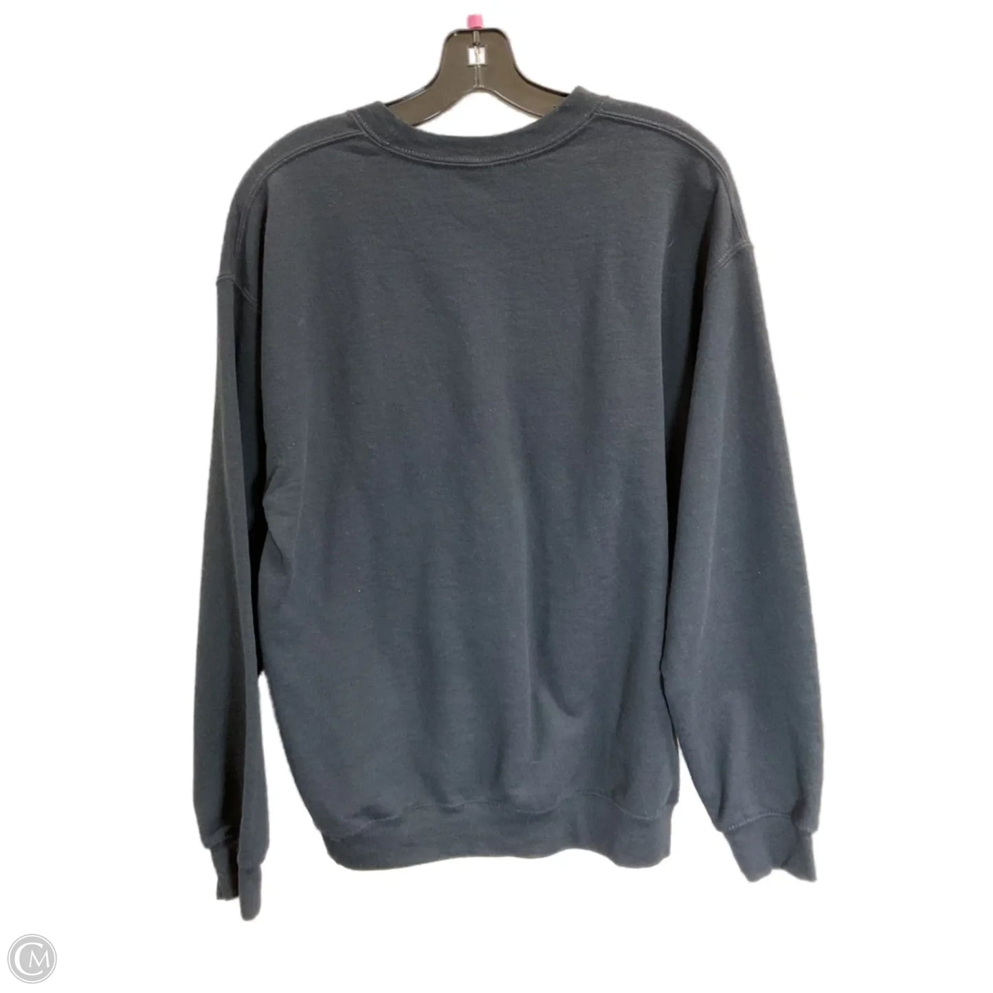 Sweatshirt Crewneck By Clothes Mentor In Black, Size: M