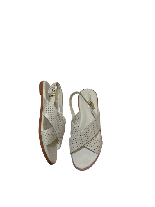 White Sandals Flats Cole-haan O, Size 7.5