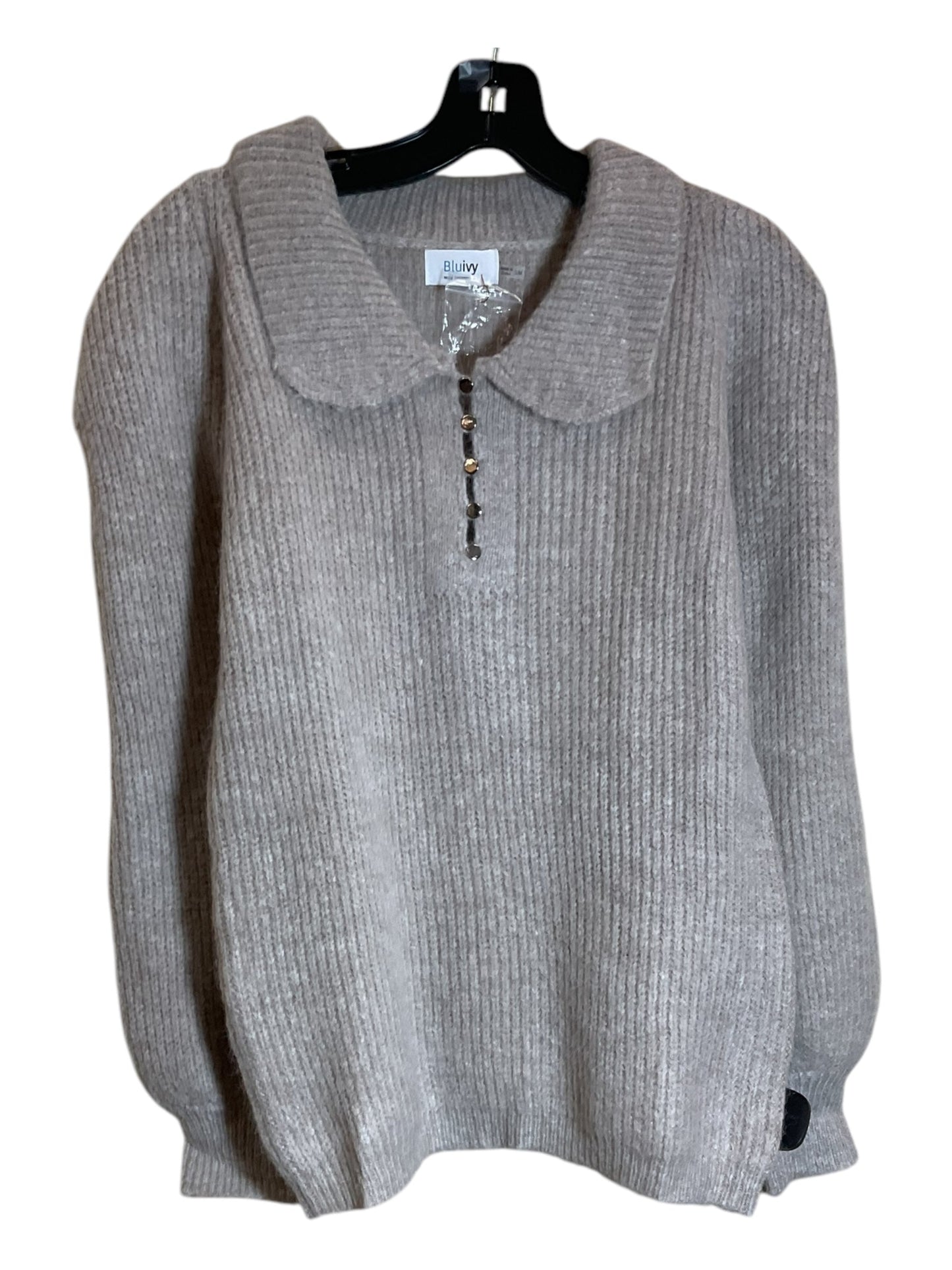 Sweater By Clothes Mentor In Taupe, Size: S