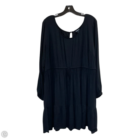 Dress Casual Midi By Torrid In Black, Size: 3x