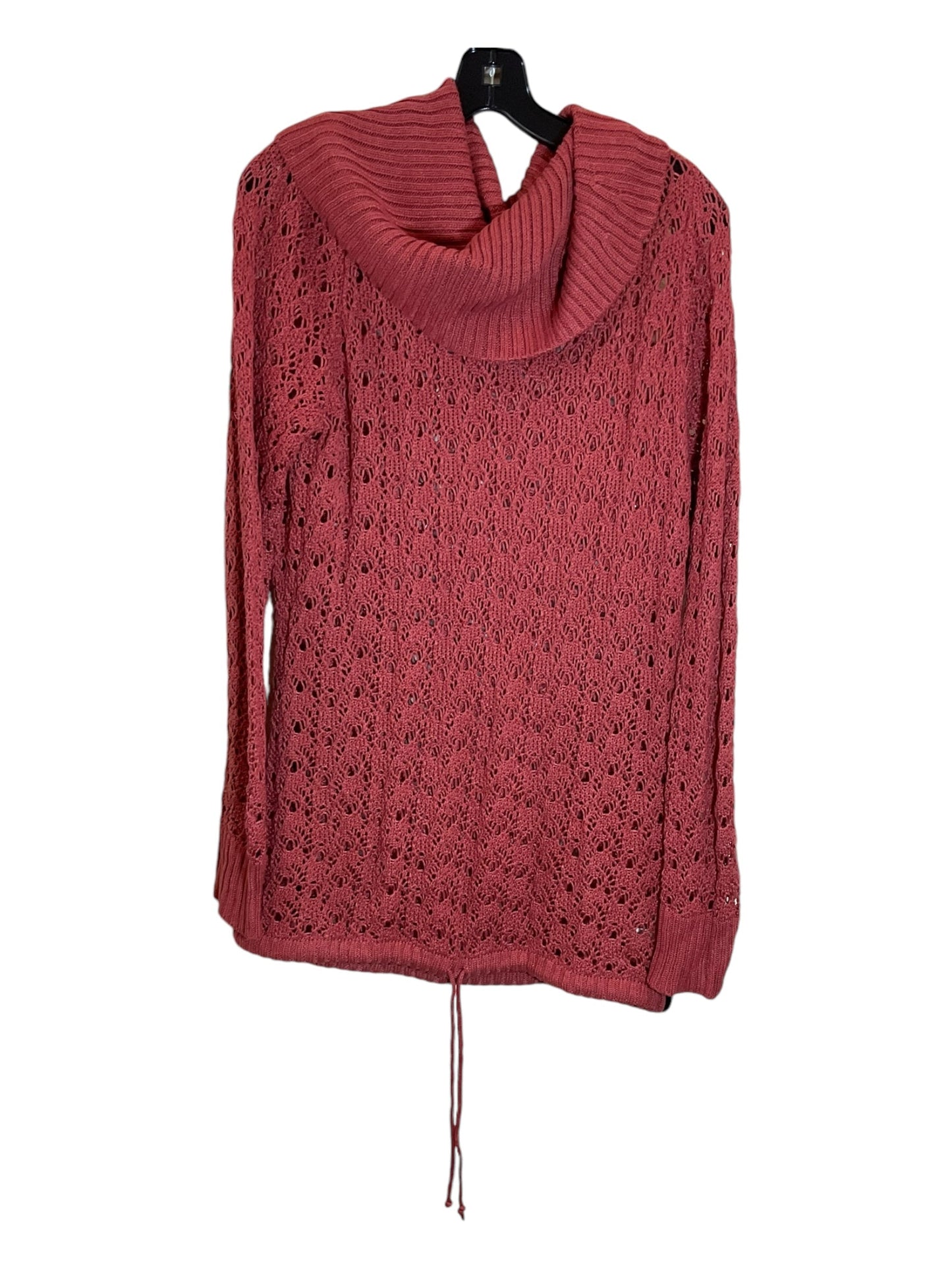 Sweater By Ruff Hewn In Red, Size: L