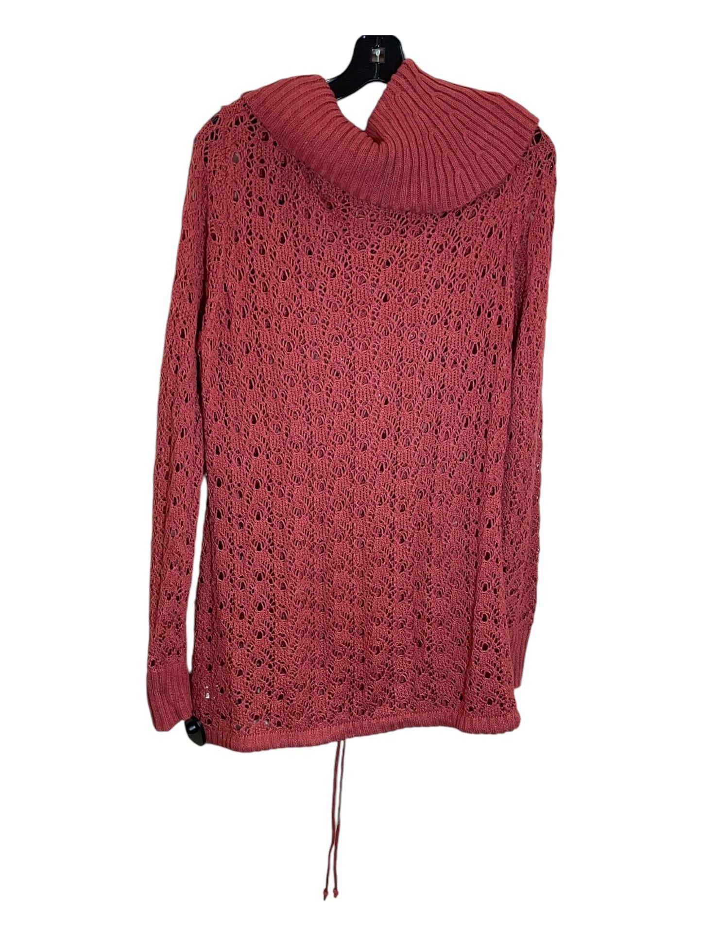 Sweater By Ruff Hewn In Red, Size: L