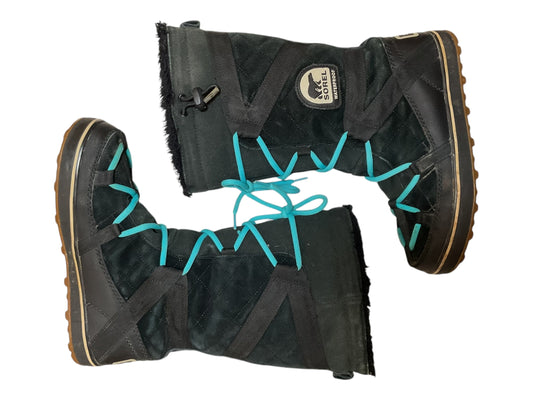 Boots Snow By Sorel In Black, Size: 9