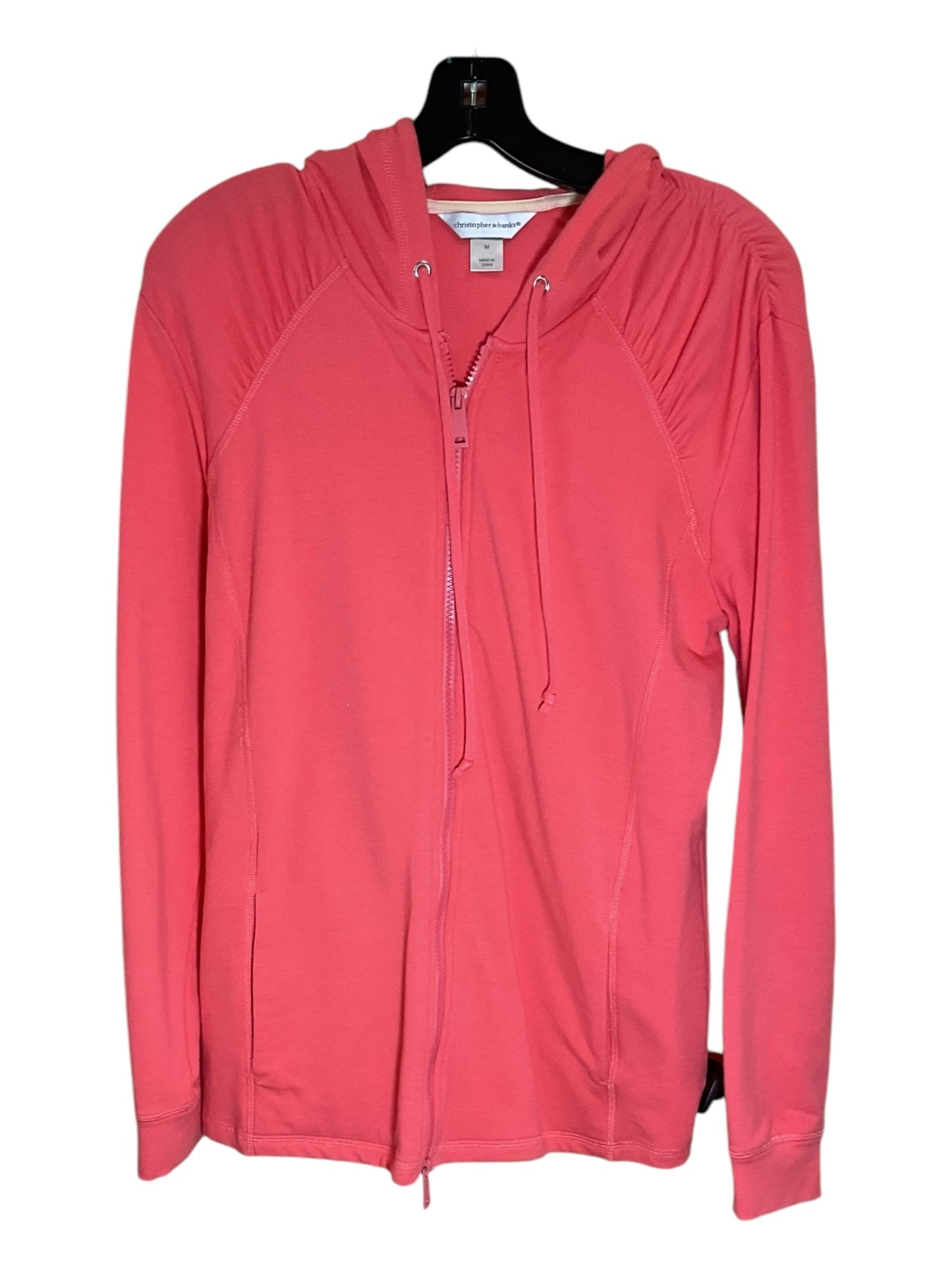 Jacket Other By Christopher And Banks In Coral, Size: M