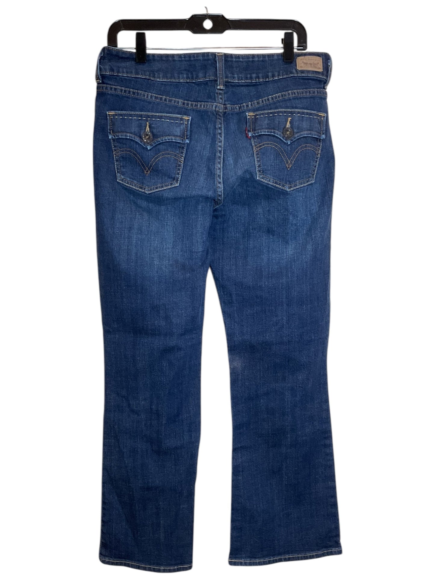 Jeans Boot Cut By Levis In Blue, Size: 12