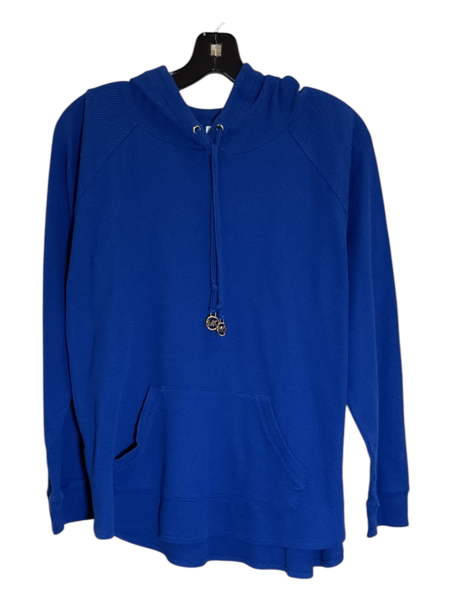 Top Long Sleeve By Michael By Michael Kors In Blue, Size: L