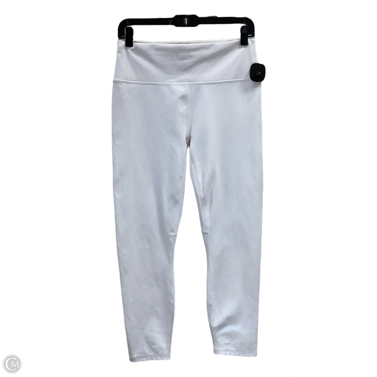 Athletic Leggings By Fabletics In White, Size: L