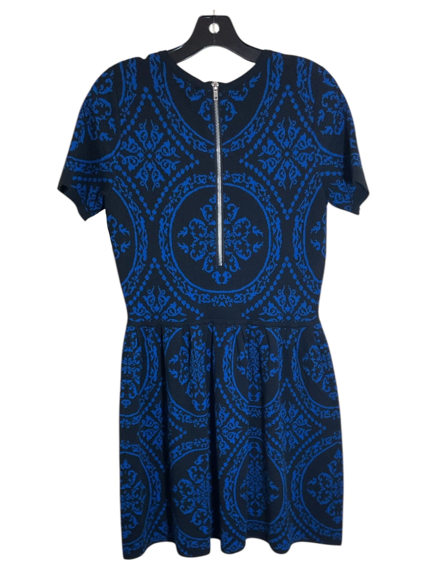 Dress Casual Short By Romeo And Juliet In Black & Blue, Size: L