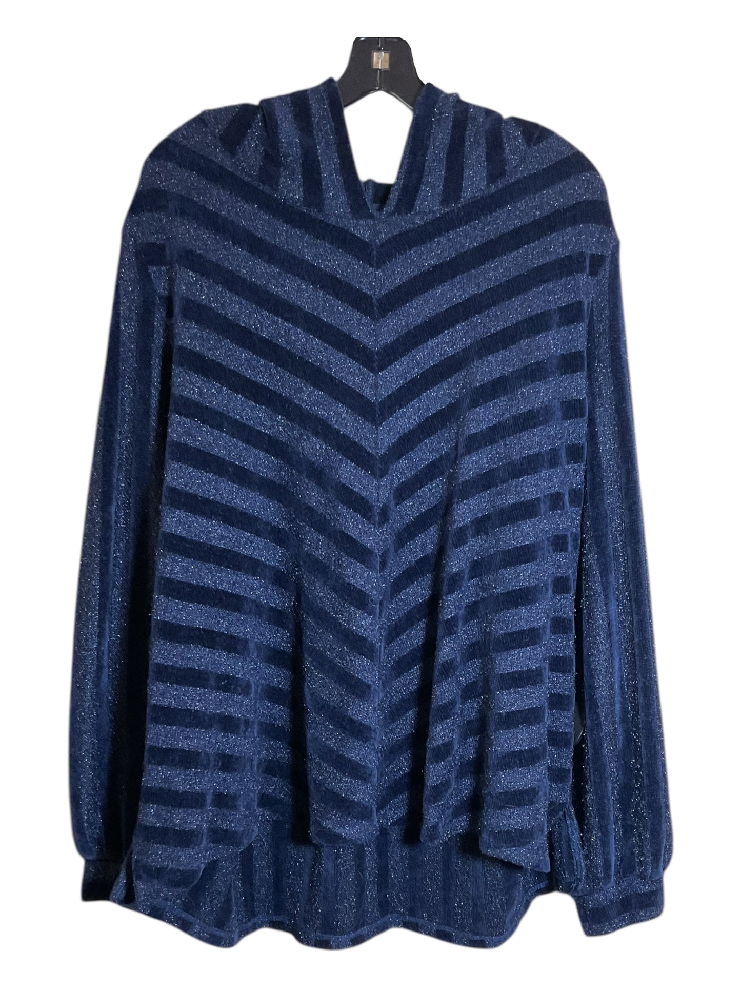 Sweater By Lane Bryant In Blue, Size: 3x