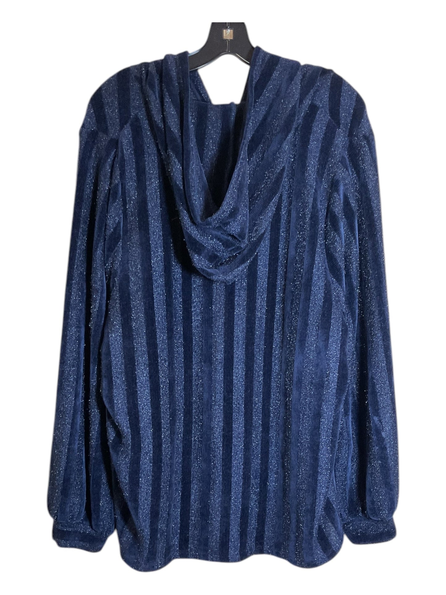 Sweater By Lane Bryant In Blue, Size: 3x