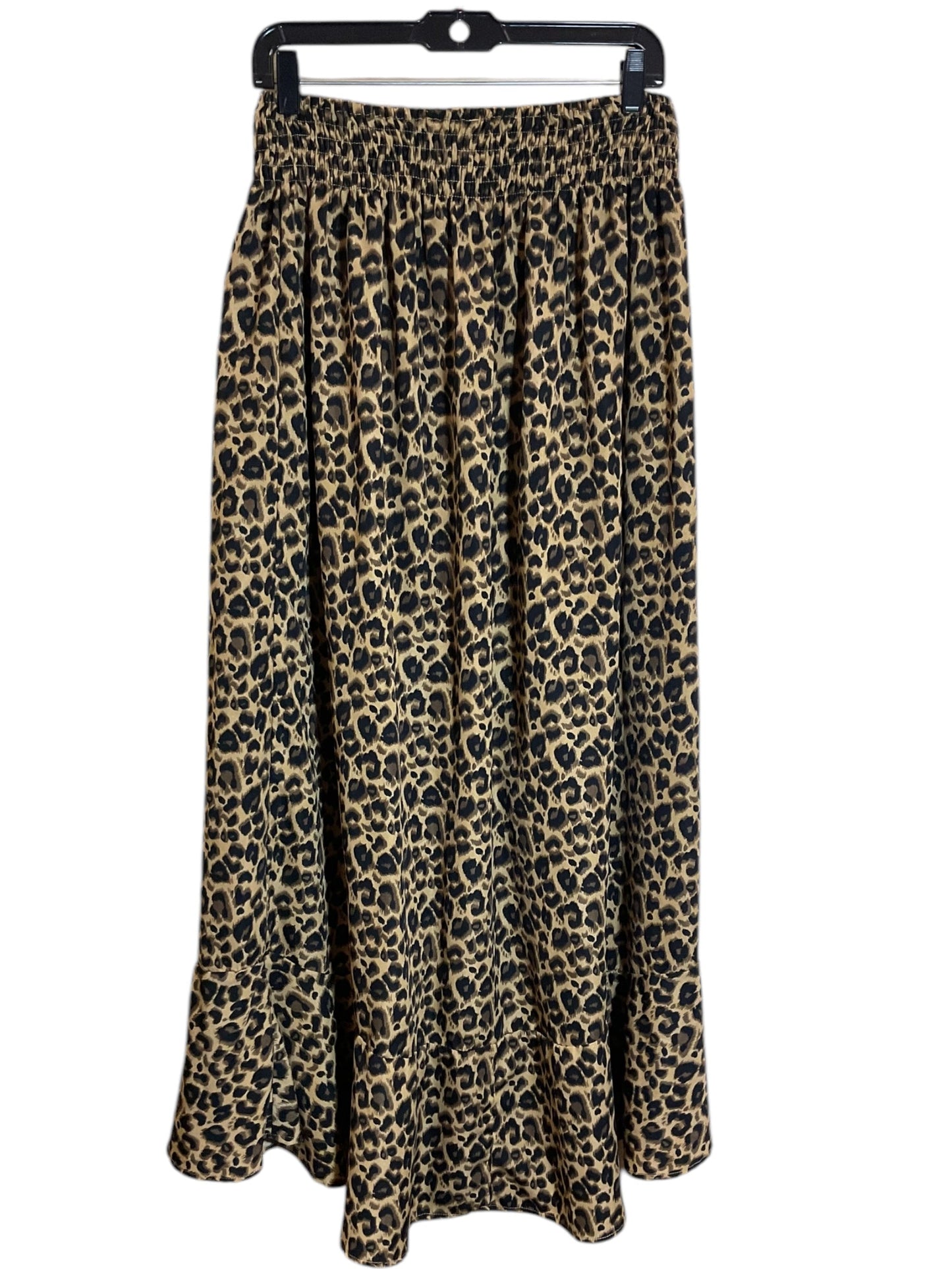 Skirt Midi By Promesa In Animal Print, Size: L