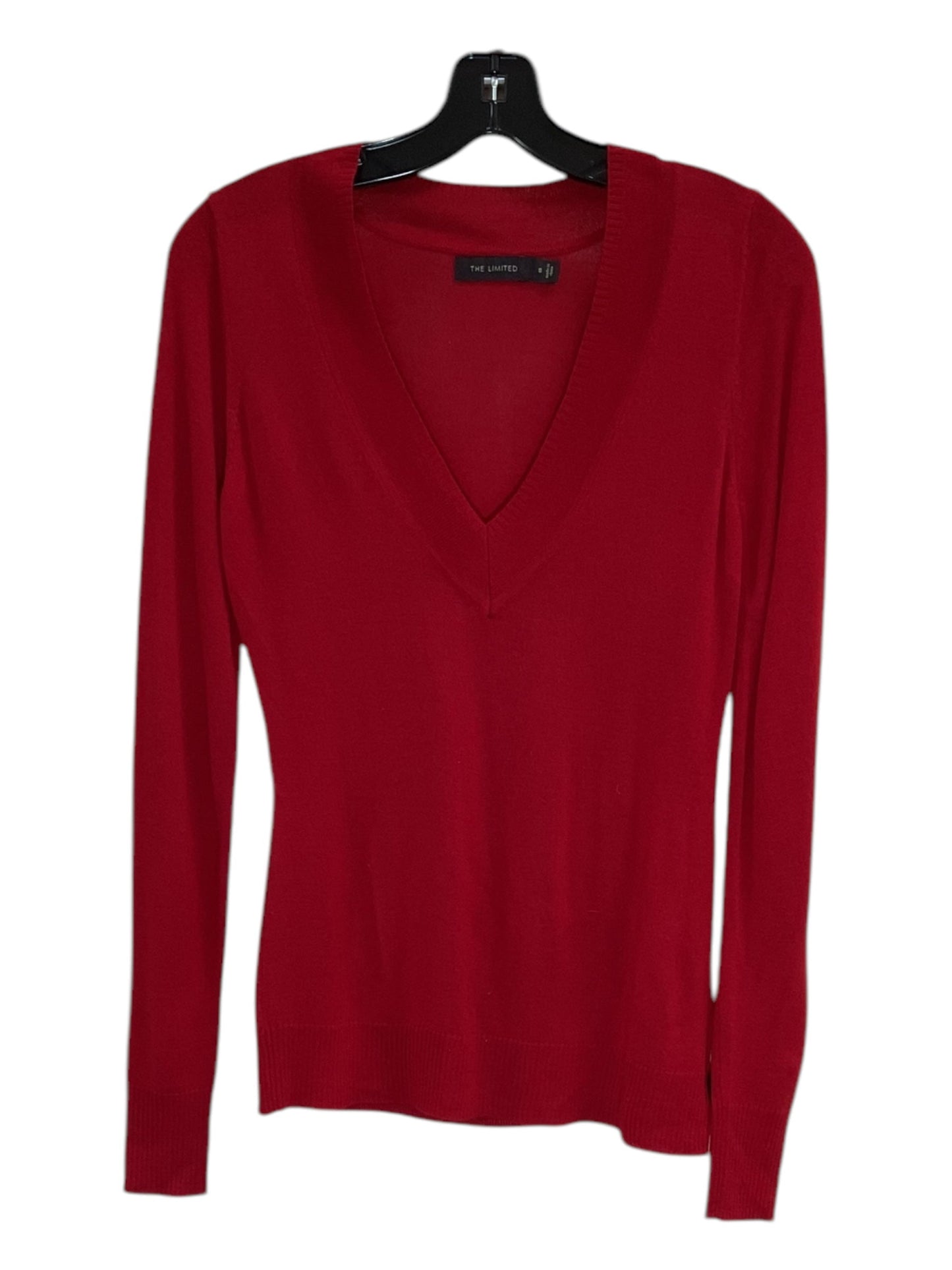 Sweater By Limited In Red, Size: S