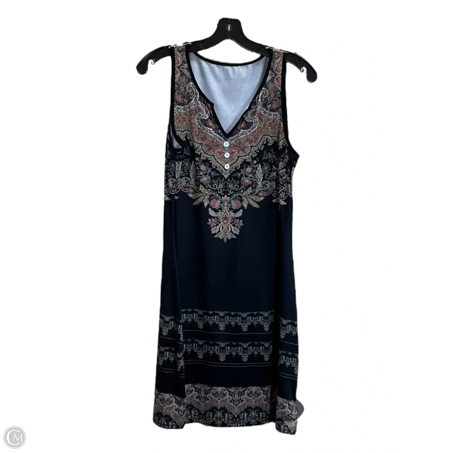 Dress Casual Short By Clothes Mentor In Black, Size: M