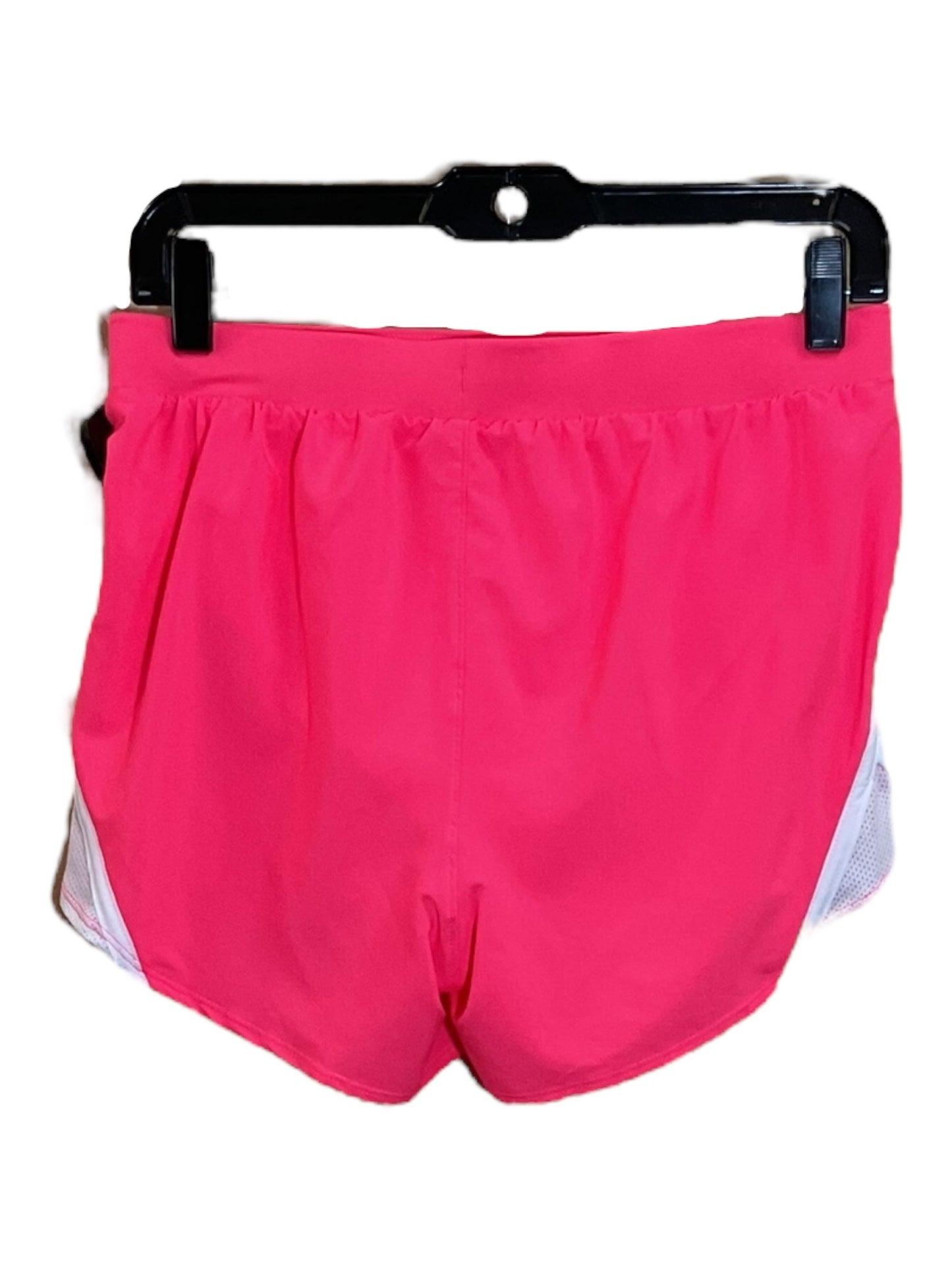 Pink & White Athletic Shorts Under Armour, Size Petite   S