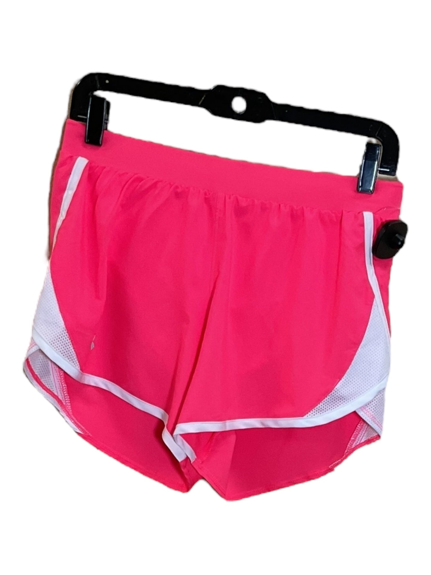 Pink & White Athletic Shorts Under Armour, Size Petite   S