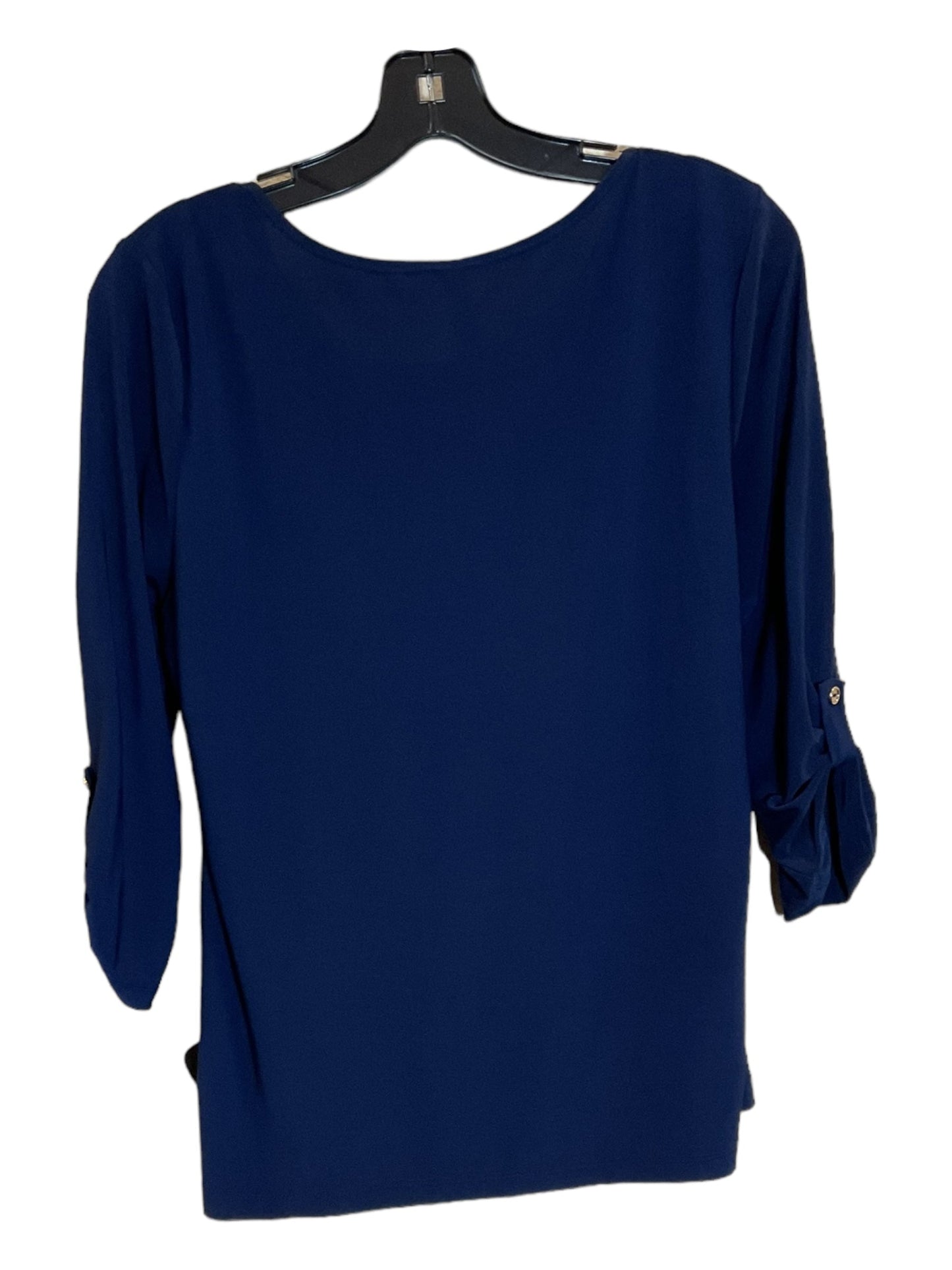 Blue Top 3/4 Sleeve Perseption Concept, Size L