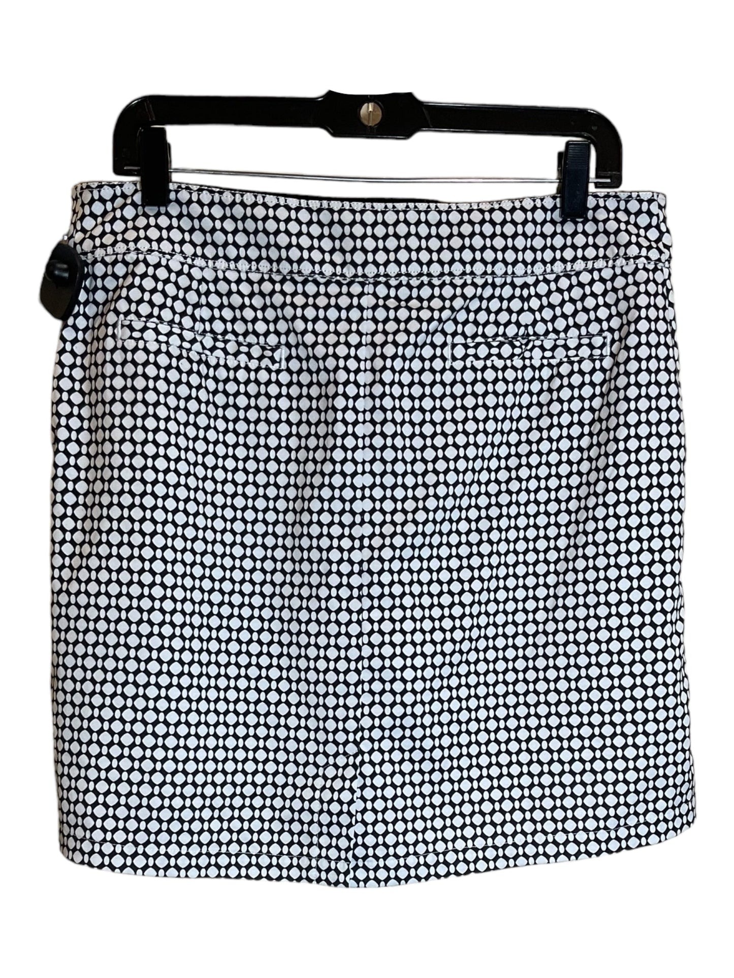 Skirt Mini & Short By Tail In Black & White, Size: M