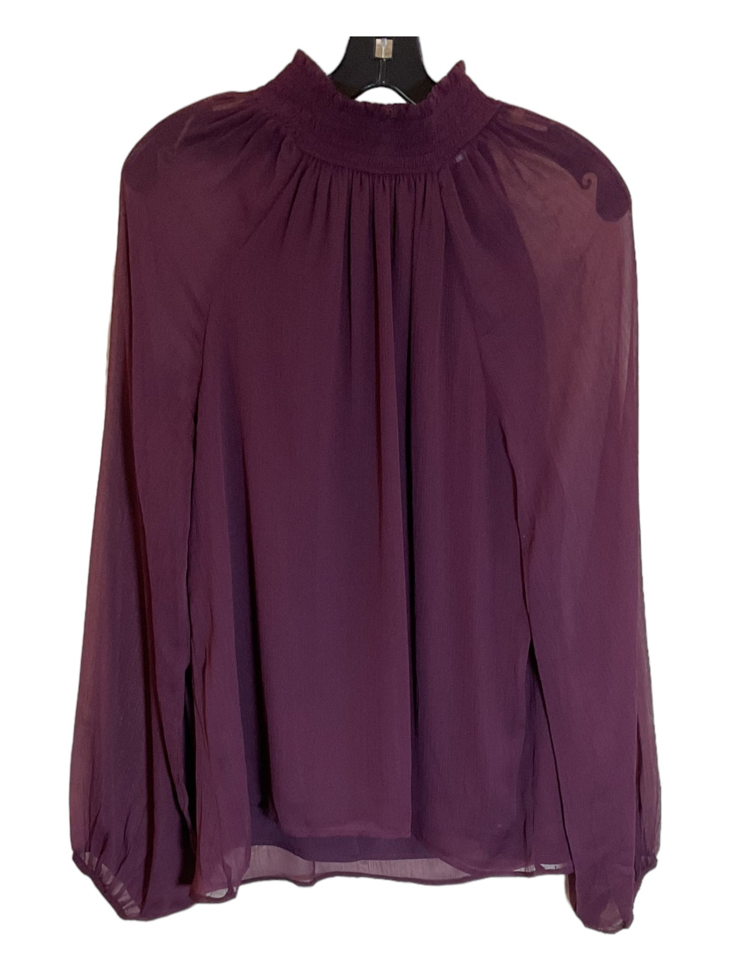 Top Long Sleeve By Joie In Purple, Size: S