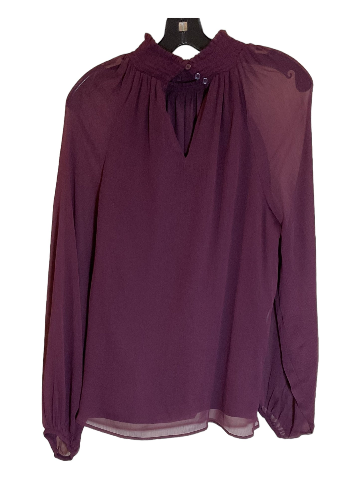 Top Long Sleeve By Joie In Purple, Size: S