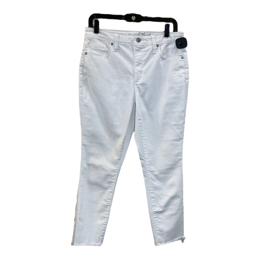White Jeans Skinny Universal Thread, Size 8