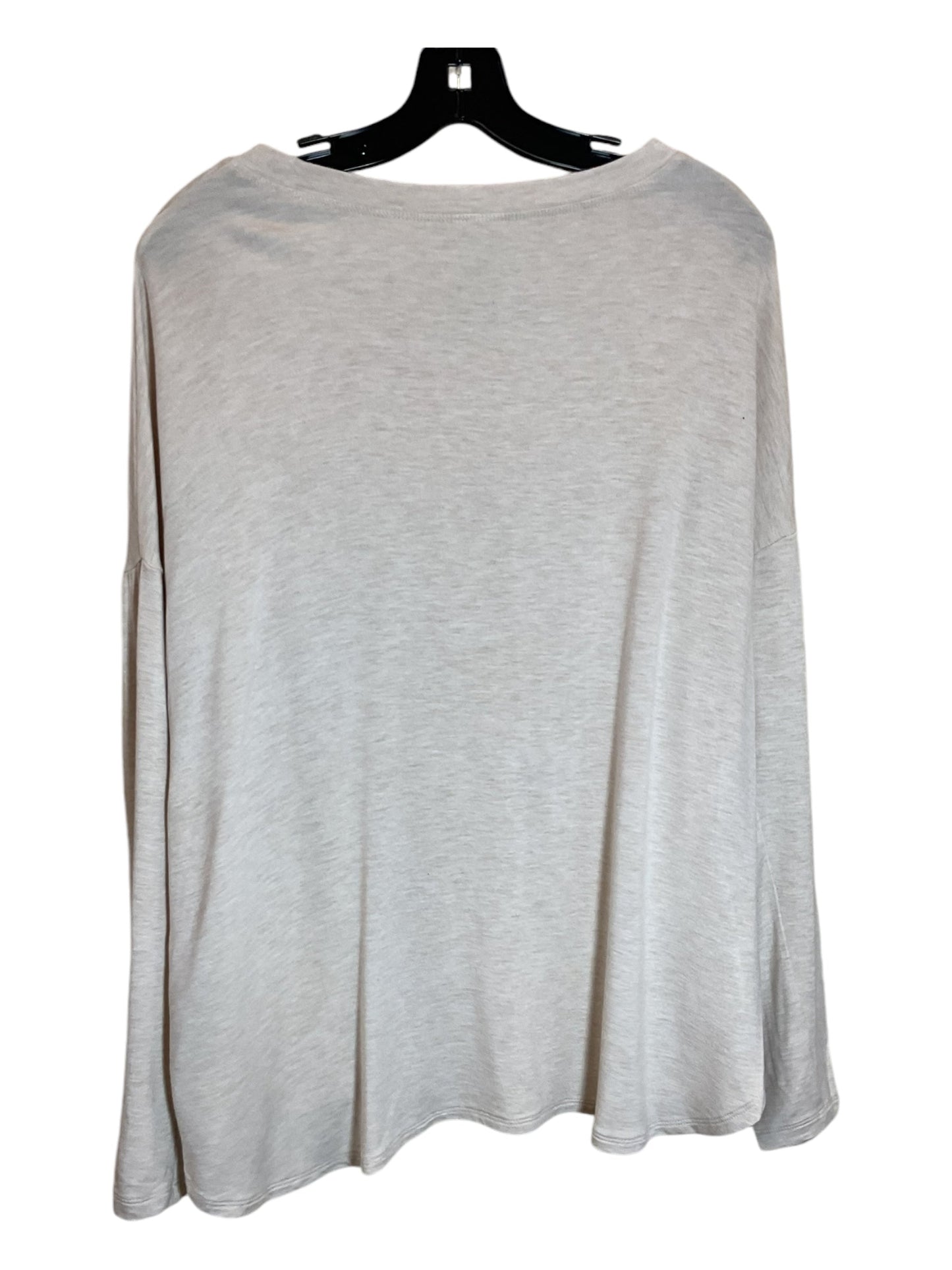 Top Long Sleeve By Cabi In Cream, Size: L