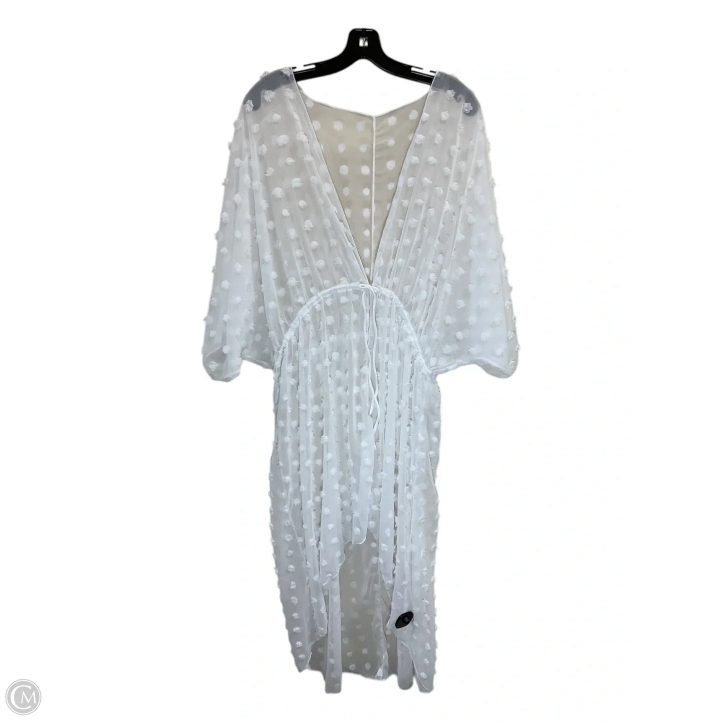 Cardigan By Clothes Mentor In White, Size: 5