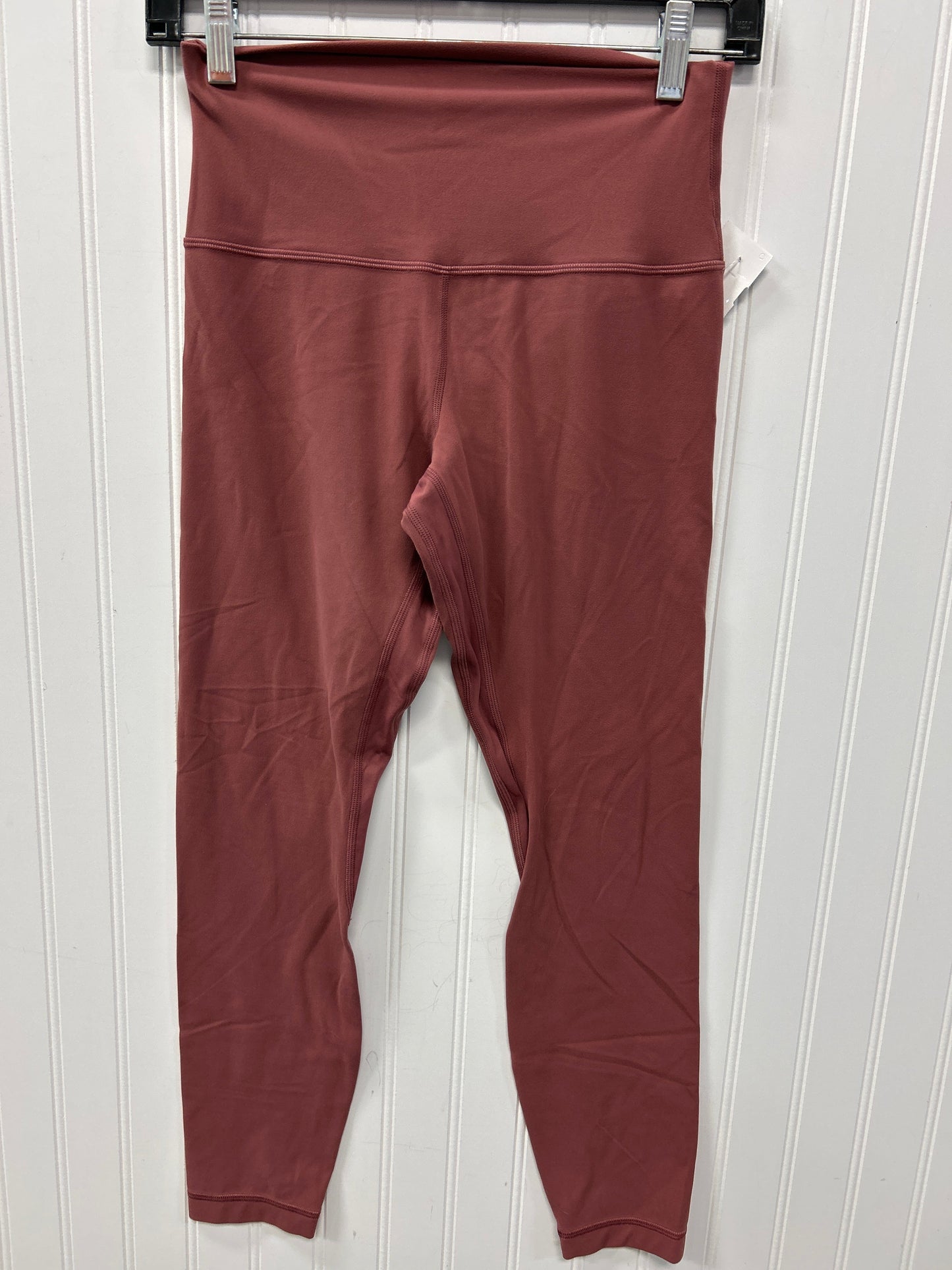 Athletic Leggings By Lululemon In Pink, Size:6