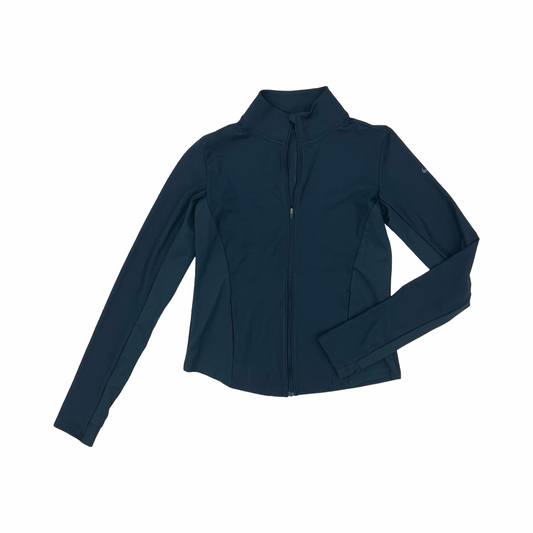 Athletic Jacket By Nike In Blue, Size:S