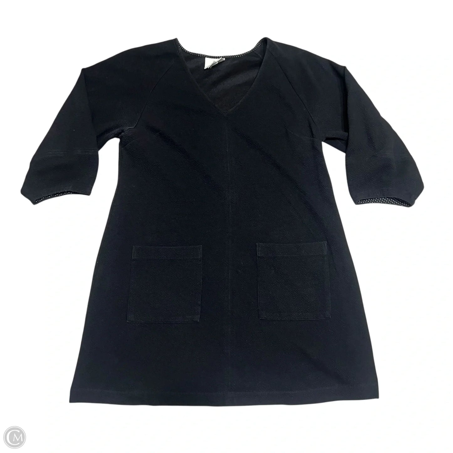 Dress Casual Midi By Maeve In Black, Size: M