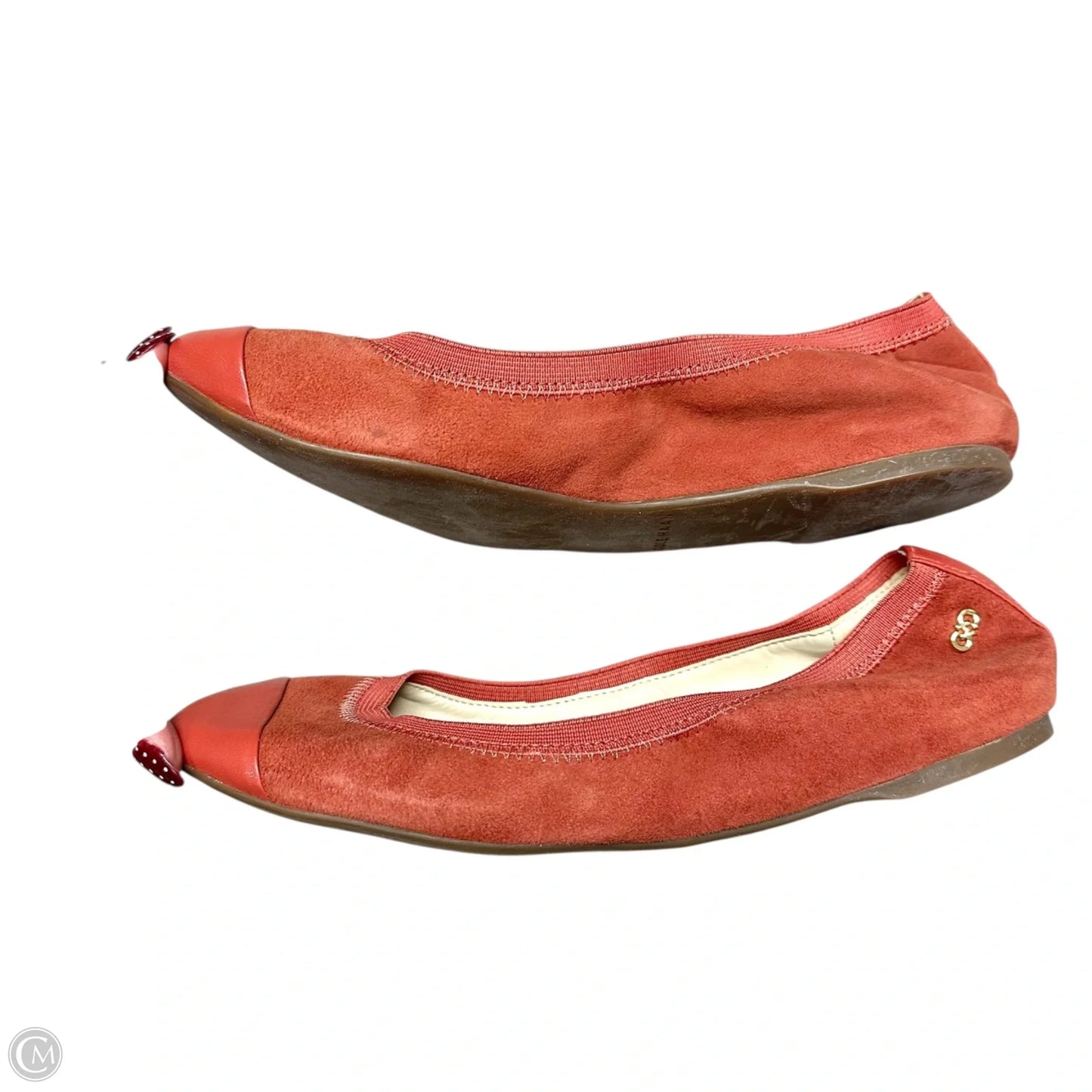 Shoes Flats By Cole-haan In Coral, Size: 9