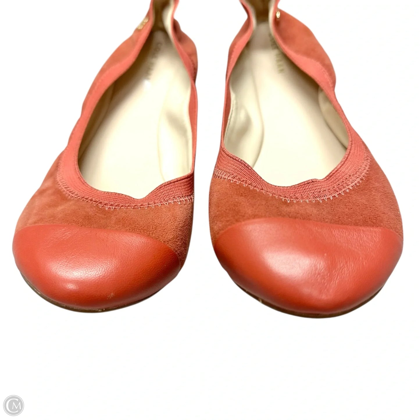 Shoes Flats By Cole-haan In Coral, Size: 9