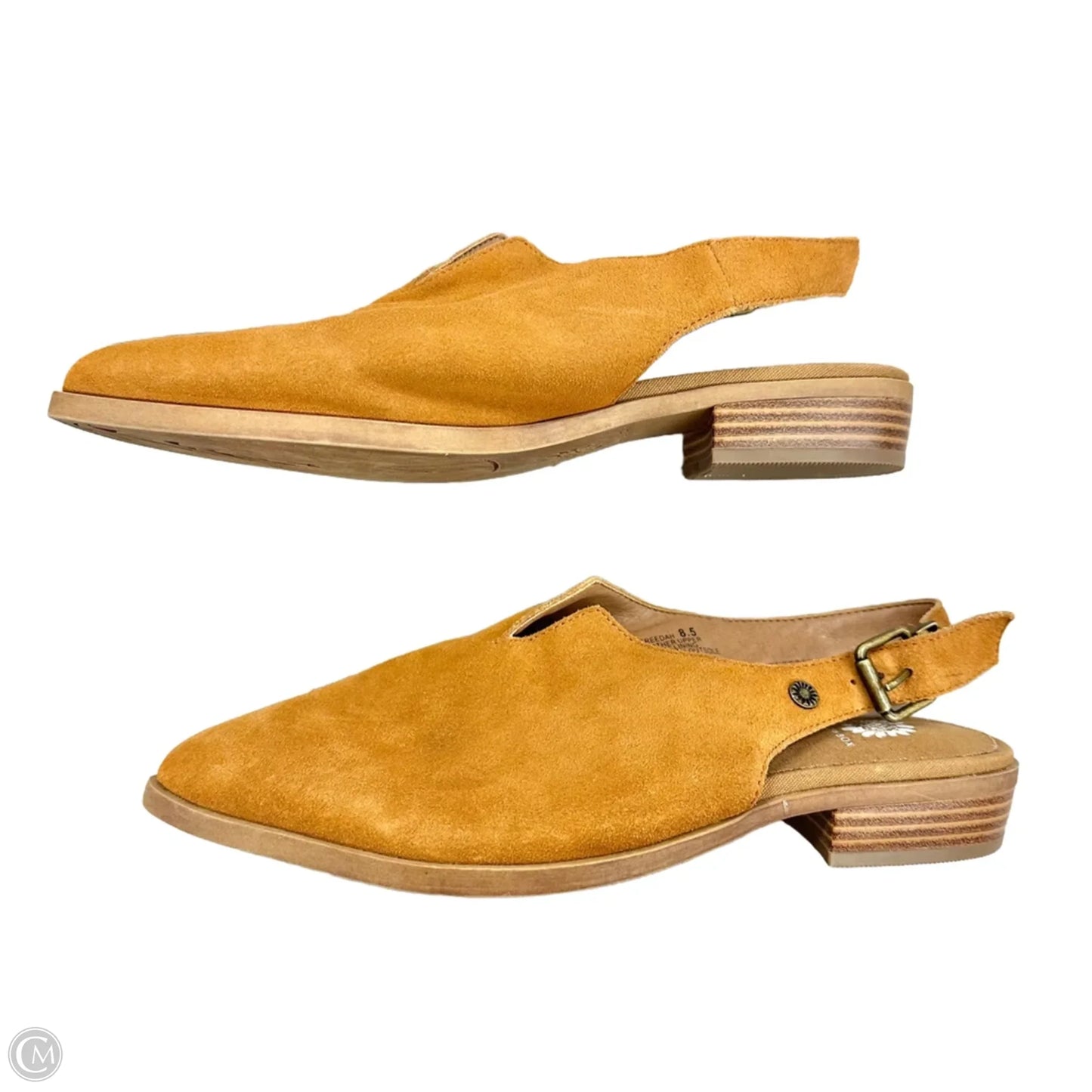 Shoes Flats By Yellow Box In Brown, Size: 8.5