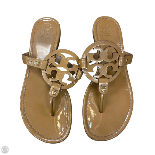 Sandals Designer By Tory Burch In Brown, Size: 9