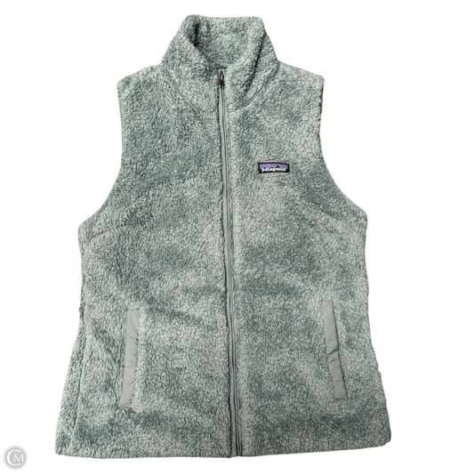 Vest Faux Fur & Sherpa By Patagonia In Blue, Size: M