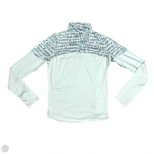 Athletic Jacket By Brooks In Blue, Size: S