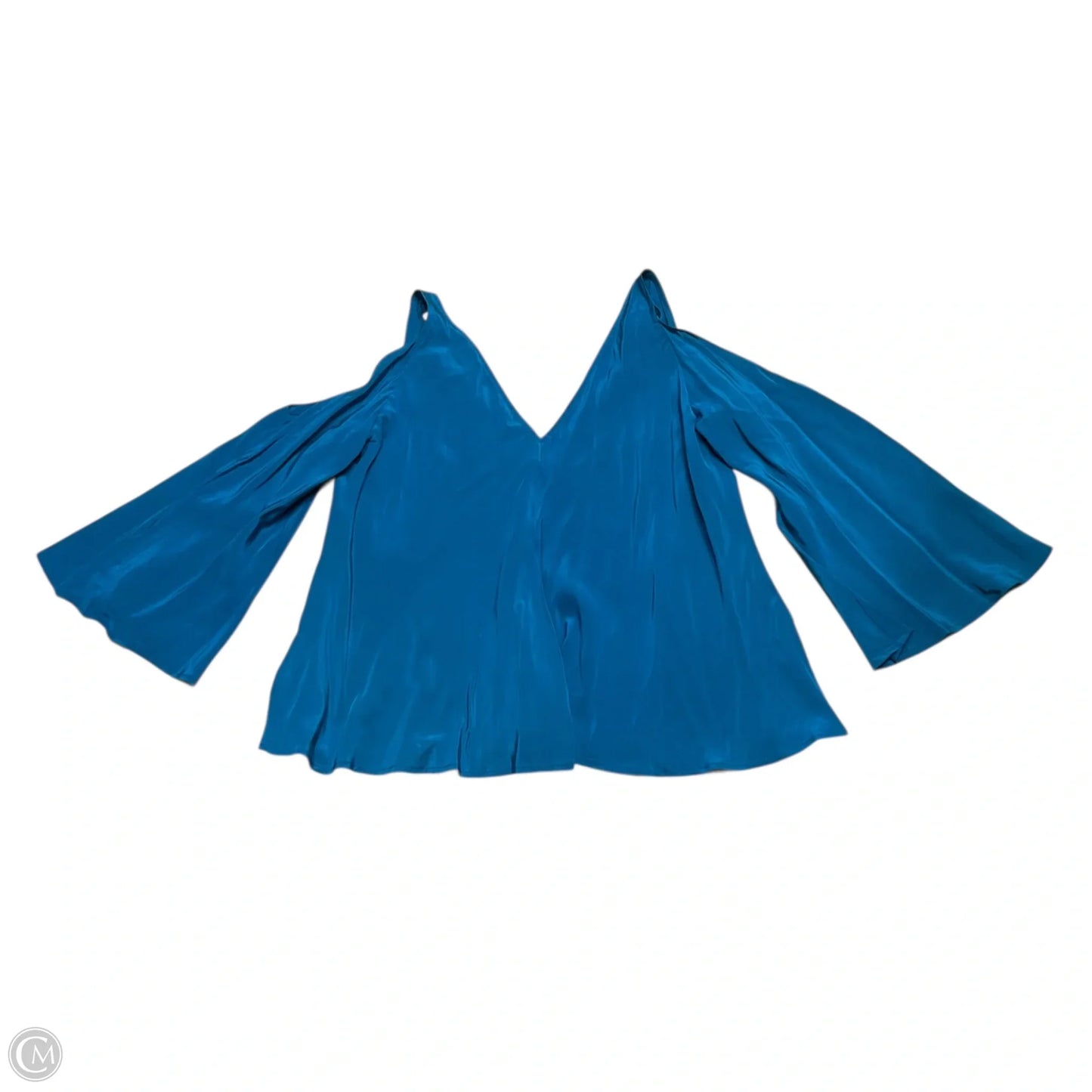 Top Sleeveless By Amanda Uprichard In Blue, Size: S