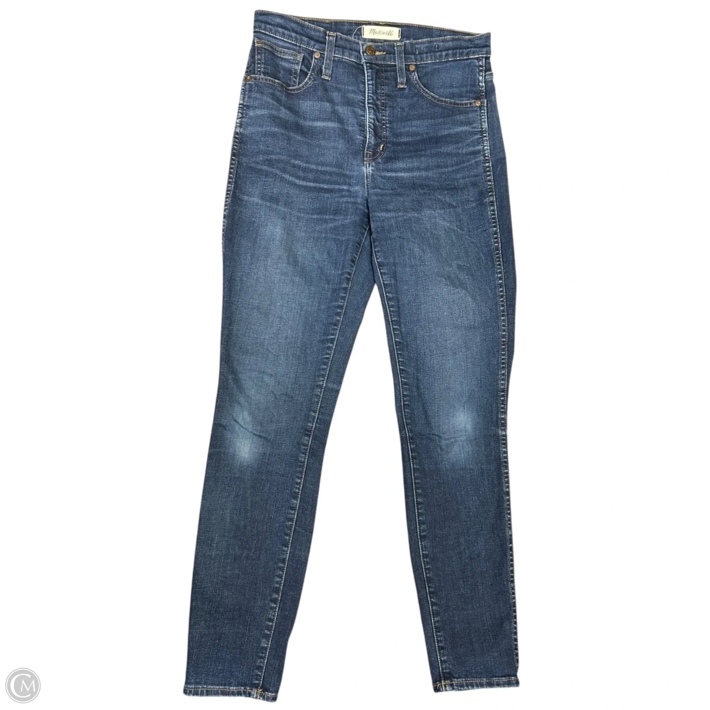 Jeans Skinny By Madewell In Blue Denim, Size: 6