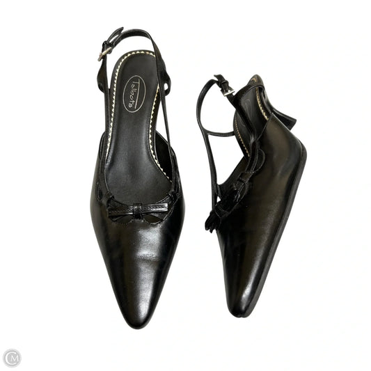 Shoes Heels Kitten By Talbots In Black, Size: 8