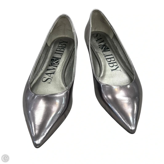 Shoes Flats By Sam And Libby In Grey, Size: 8