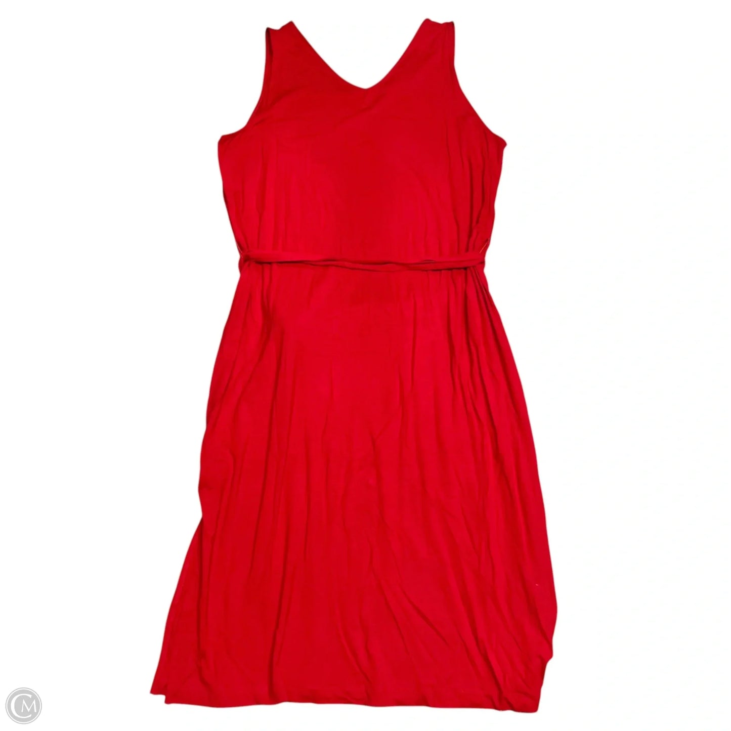 Dress Casual Maxi By St Johns Bay In Red, Size: Xlp